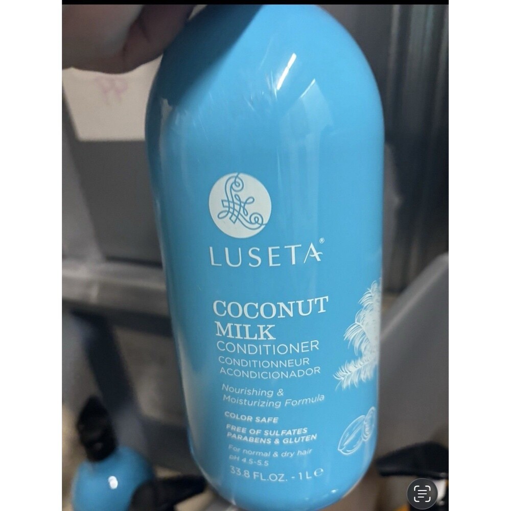 Luseta Coconut Milk Conditioner Set (2 x 33.8 oz.)